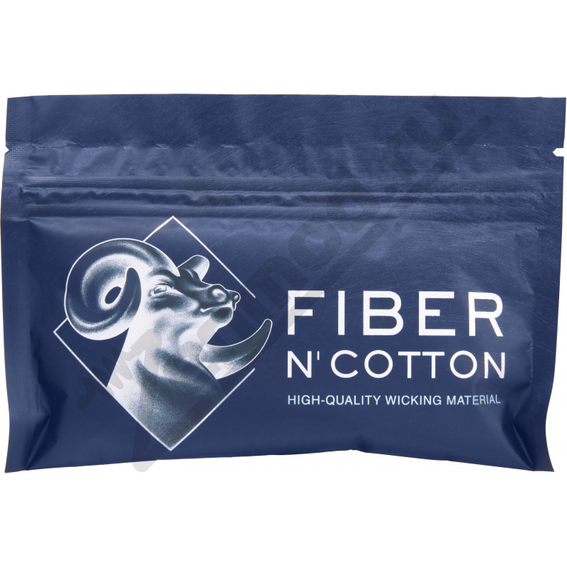 Фото и внешний вид — Вата Fiber n Cotton