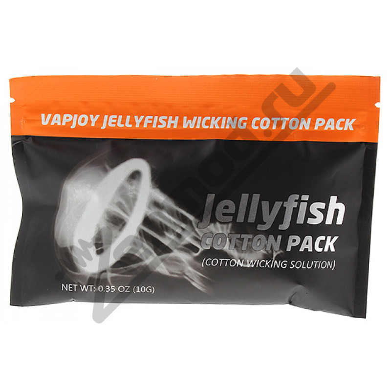 Фото и внешний вид — Вата Vapjoy Jellyfish Wicking Organic Cotton Pack