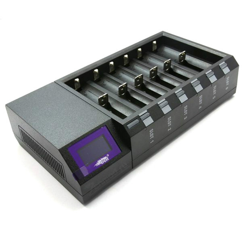 Фото и внешний вид — Efest LUC BLU6 Intelligent Charger