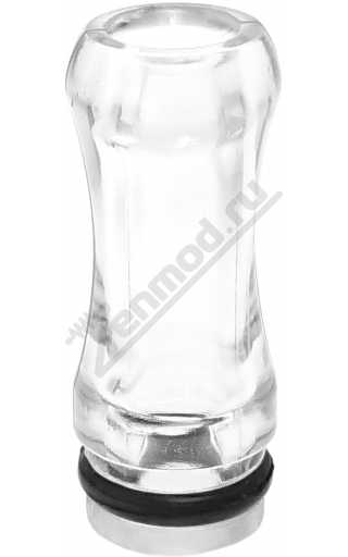 Дриптип 510 пластиковый прозрачный