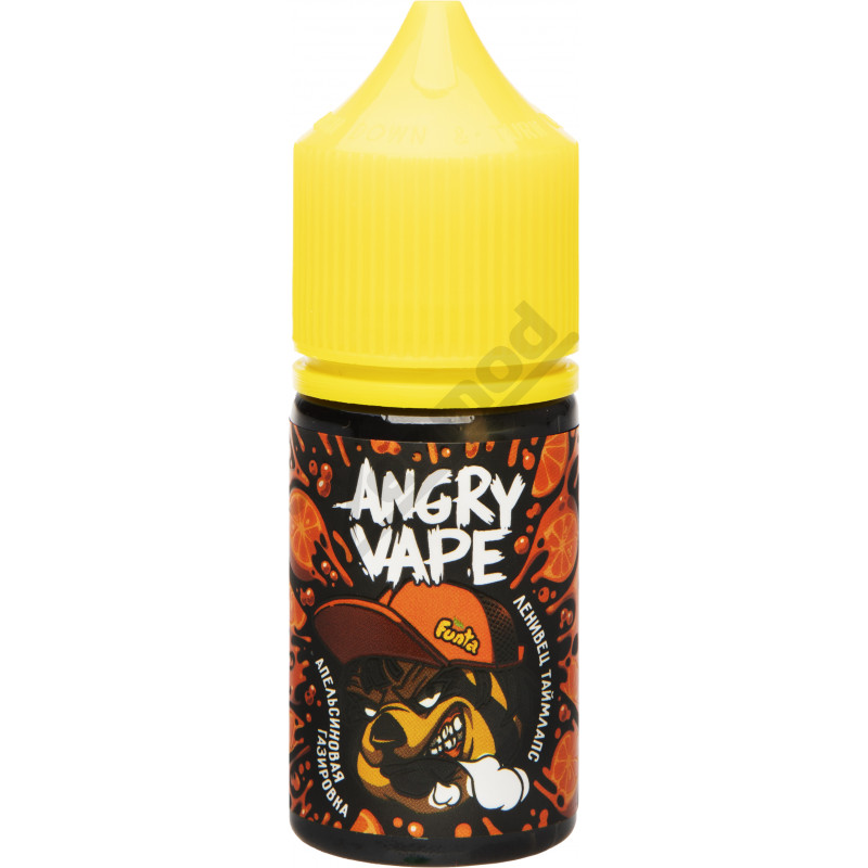 Фото и внешний вид — Angry Vape SALT - Ленивец Таймлапс 30мл