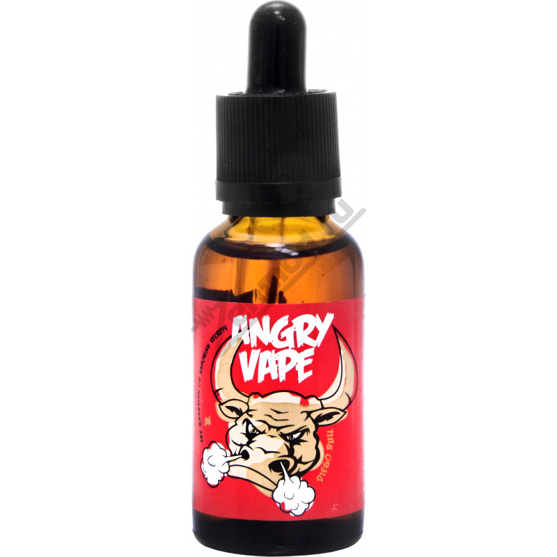 Фото и внешний вид — Angry Vape - Diego Bull 30мл