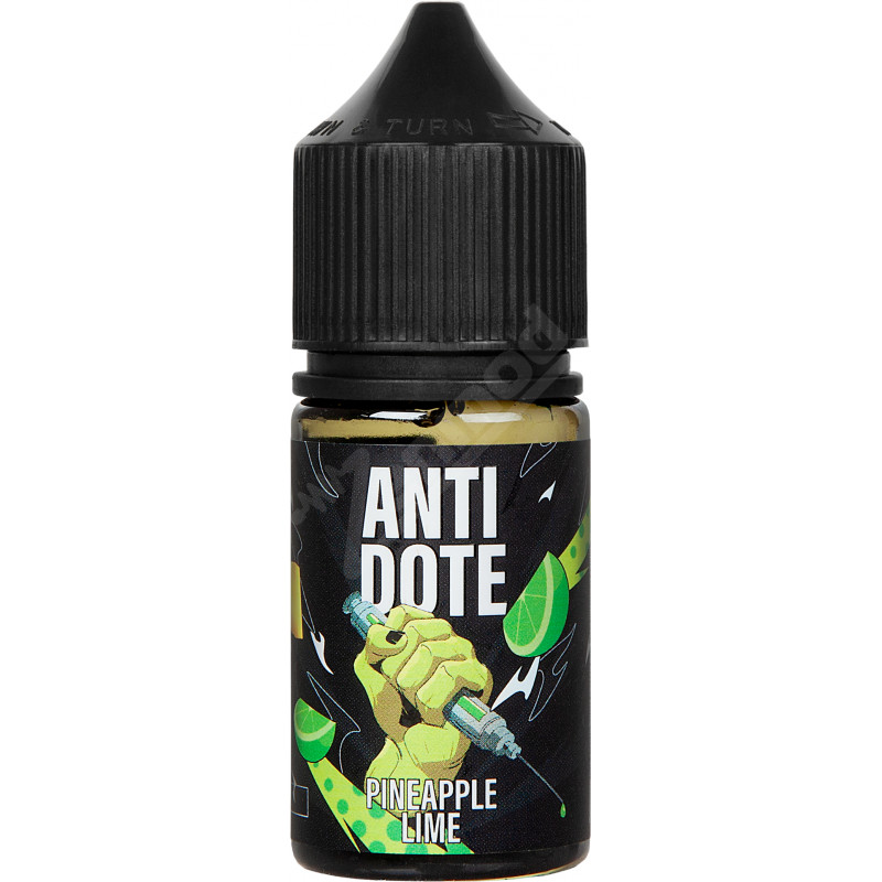 Фото и внешний вид — Antidote SALT - Pineapple Lime 30мл