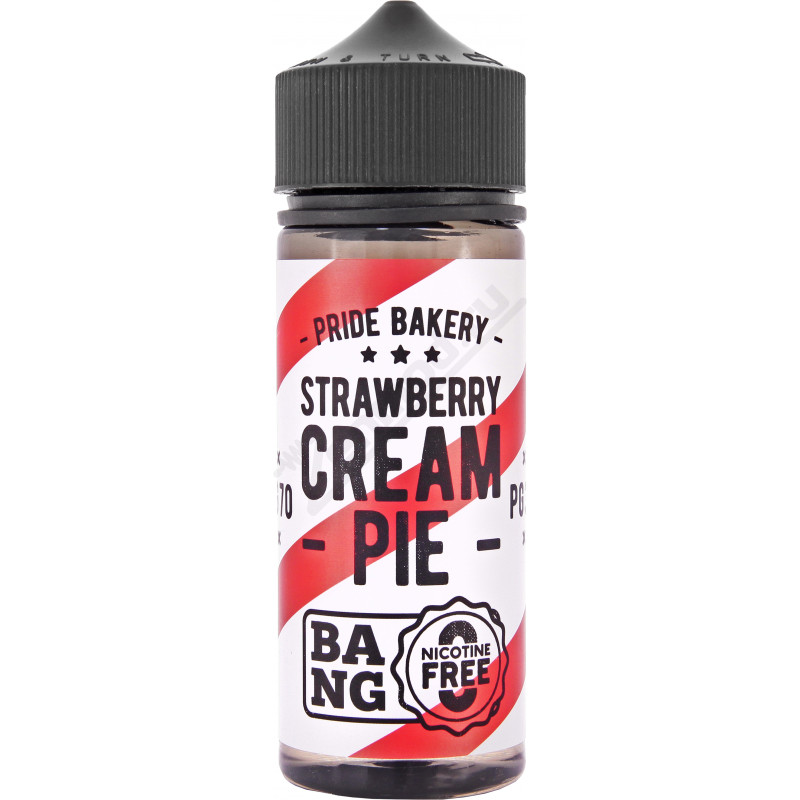 Фото и внешний вид — BANG Cream Pie - Strawberry Pie 120мл