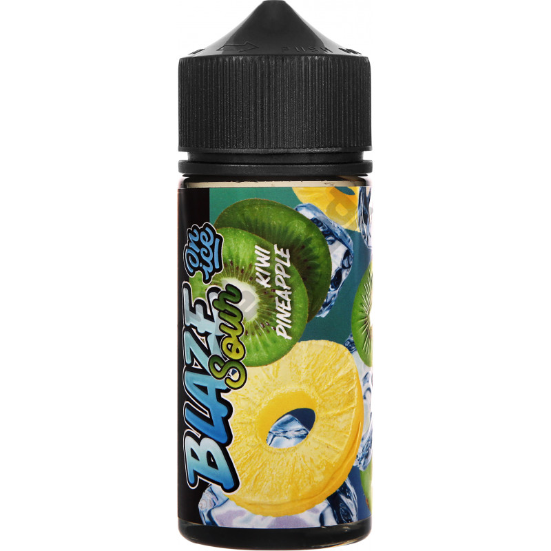 Фото и внешний вид — BLAZE SOUR ON ICE - Kiwi Pineapple 100мл