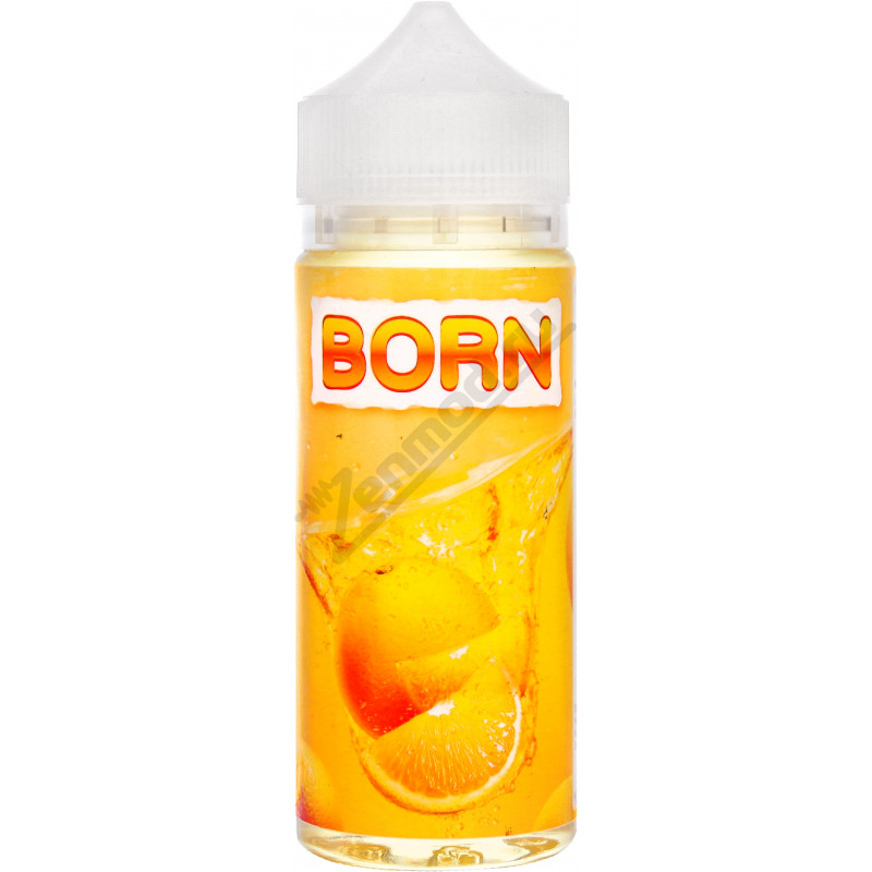 Фото и внешний вид — BORN - Сочный апельсин 120мл