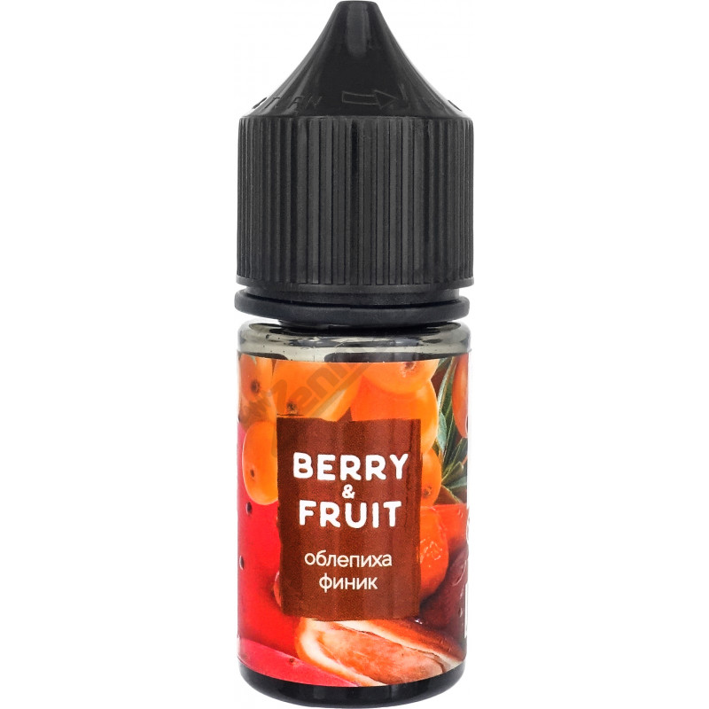 Фото и внешний вид — Berry & Fruit Pod - Облепиха и финик 30мл