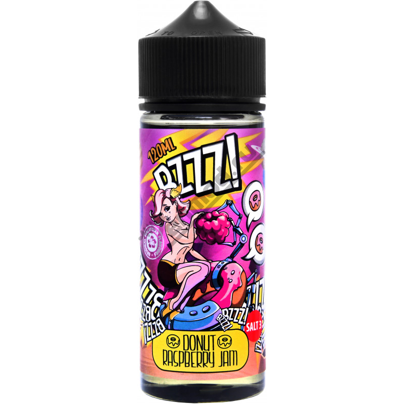 Фото и внешний вид — CC BZZZ! - Donut Raspberry Jam 120мл