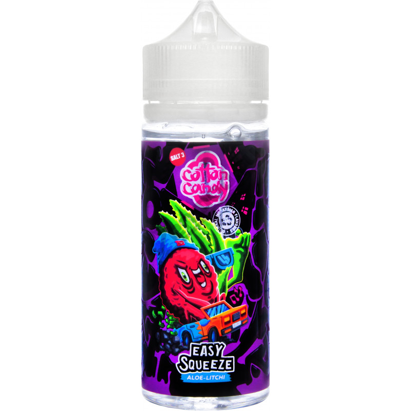 Фото и внешний вид — CC EASY SQUEEZE - Aloe-Litchi 120мл