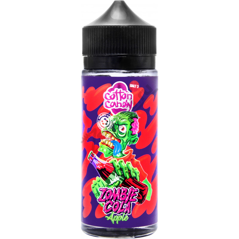 Фото и внешний вид — CC ZOMBIE COLA - Apple 120мл