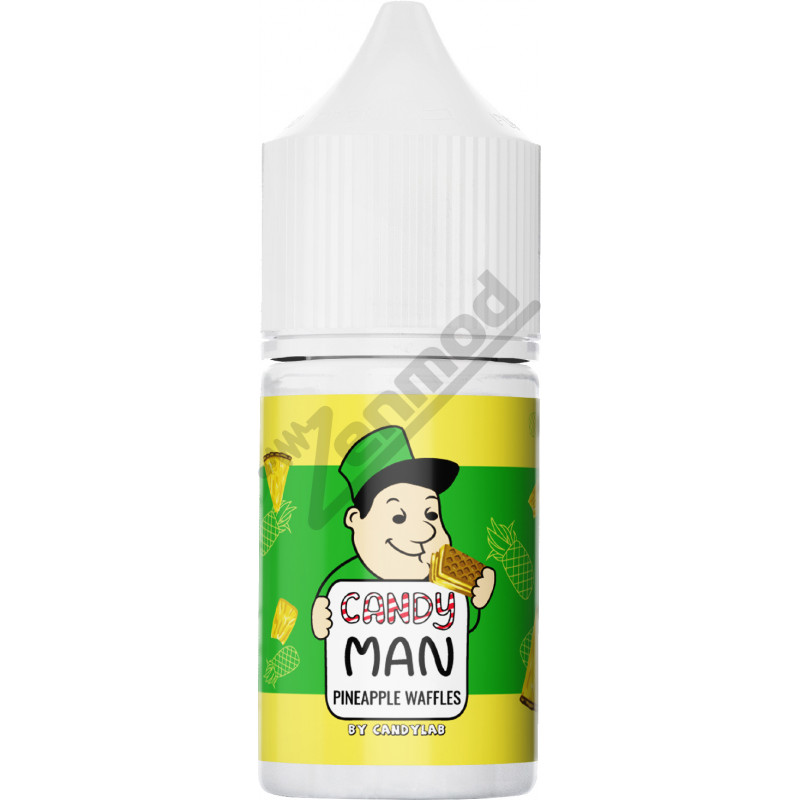 Фото и внешний вид — Candyman SALT - Pineapple Waffle 30мл