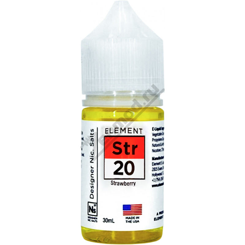 Фото и внешний вид — Element SALT - Strawberry 30мл