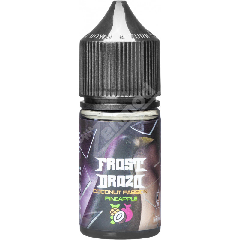 Фото и внешний вид — FROST DROZD SALT - Coconut Passion Pineapple 30мл