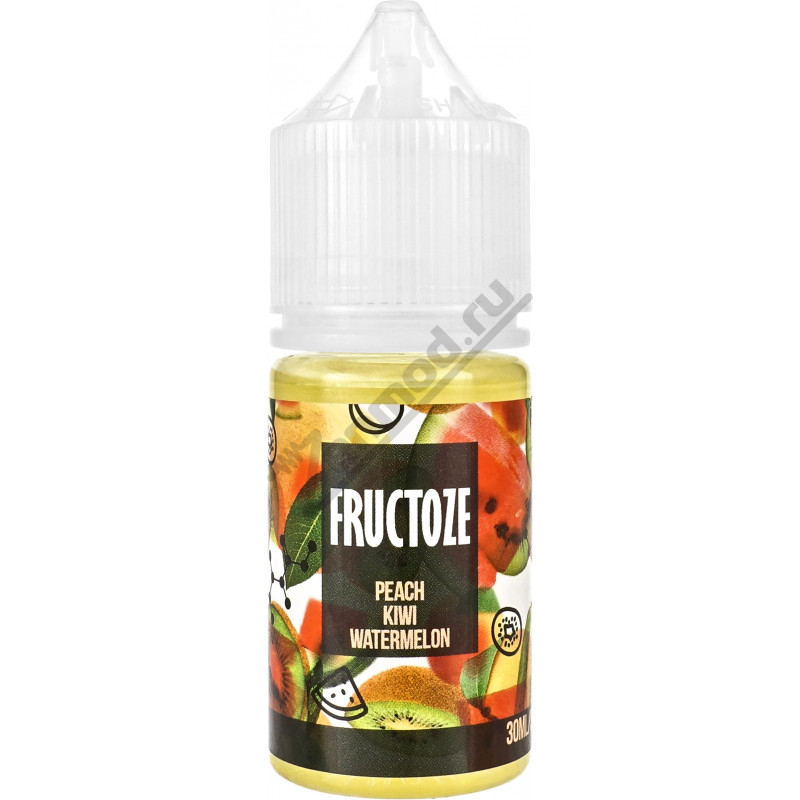Фото и внешний вид — Fructoze SALT - Peach Kiwi Watermelon 30мл