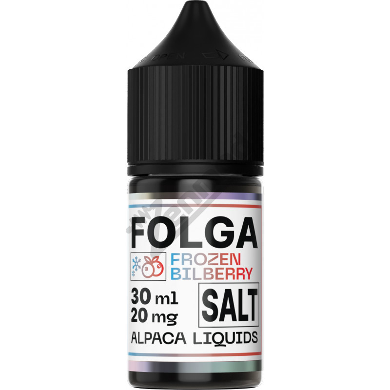 Фото и внешний вид — Folga Ice Kiss SALT - Frozen Bilberry 30мл