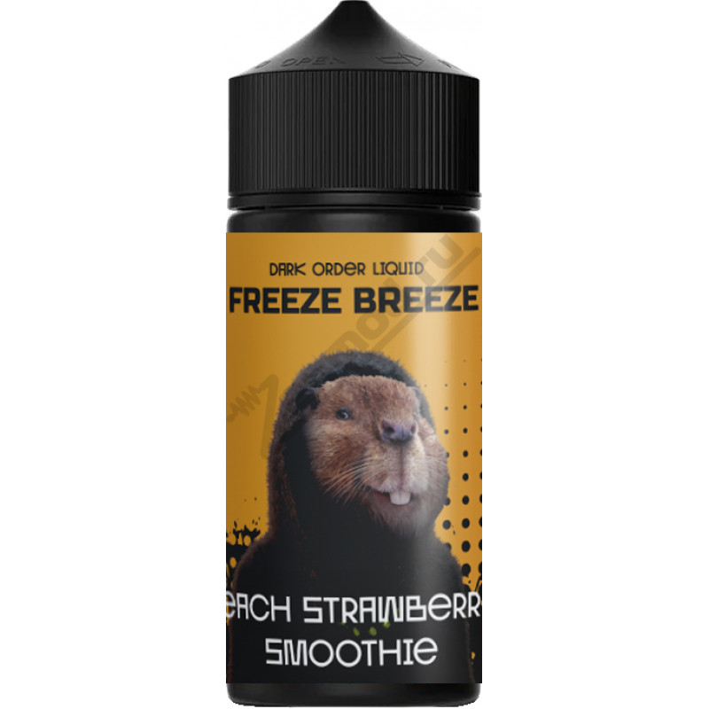 Фото и внешний вид — FREEZE BREEZE - Peach Strawberry Smoothie 120мл