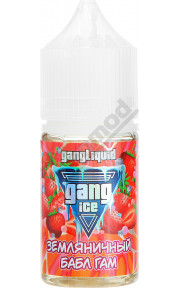 Gang ICE SALT - Земляничный Бабл Гам 30мл