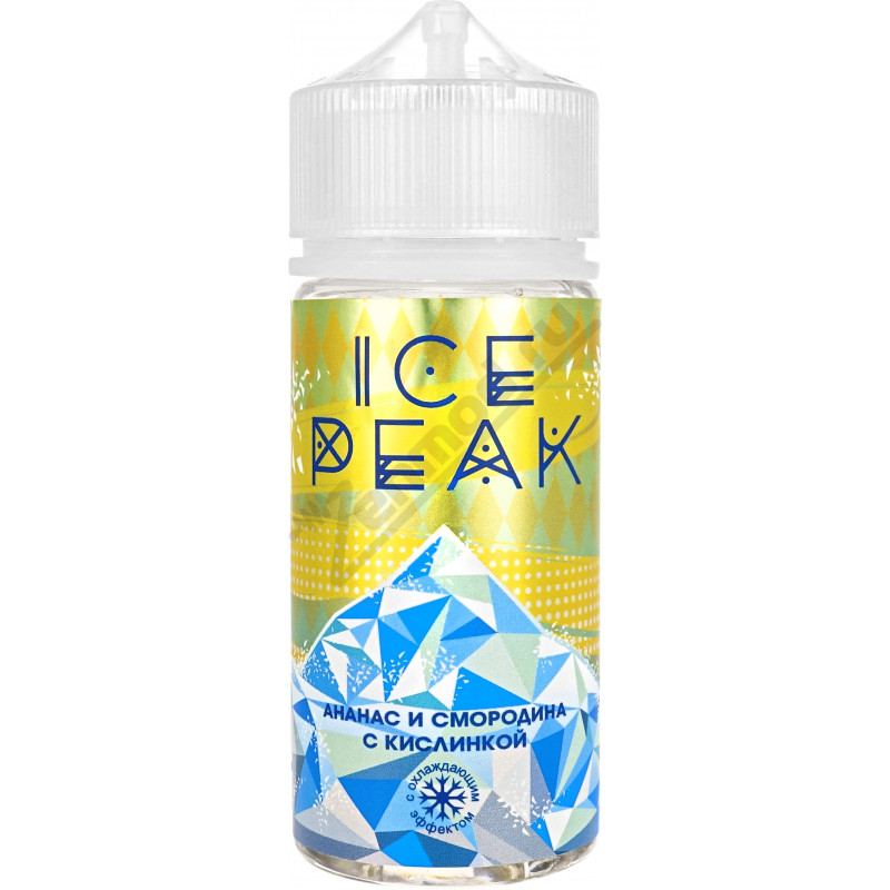 Фото и внешний вид — Ice Peak - Ананас и смородина с кислинкой 100мл