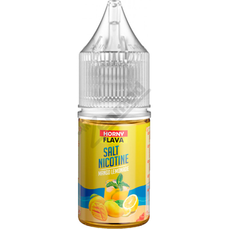 Фото и внешний вид — HORNY Lemonade SALT - Mango 10мл