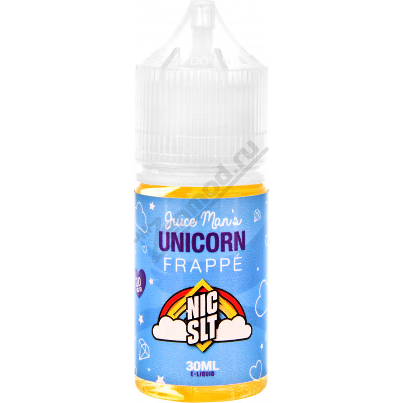 Juice Man SALT - Unicorn Frappe 30мл Фото и внешний вид — Juice Man SALT - Unicorn Frappe 30мл