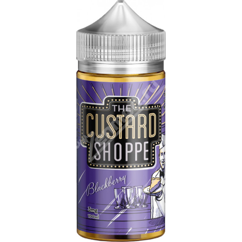 Фото и внешний вид — The Custard Shoppe - Blackberry 100мл