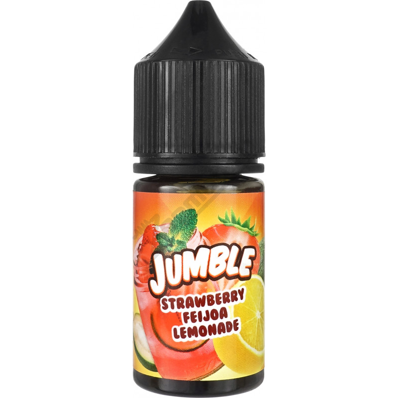 Фото и внешний вид — Jumble SALT - Strawberry Feijoa Lemonade 30мл