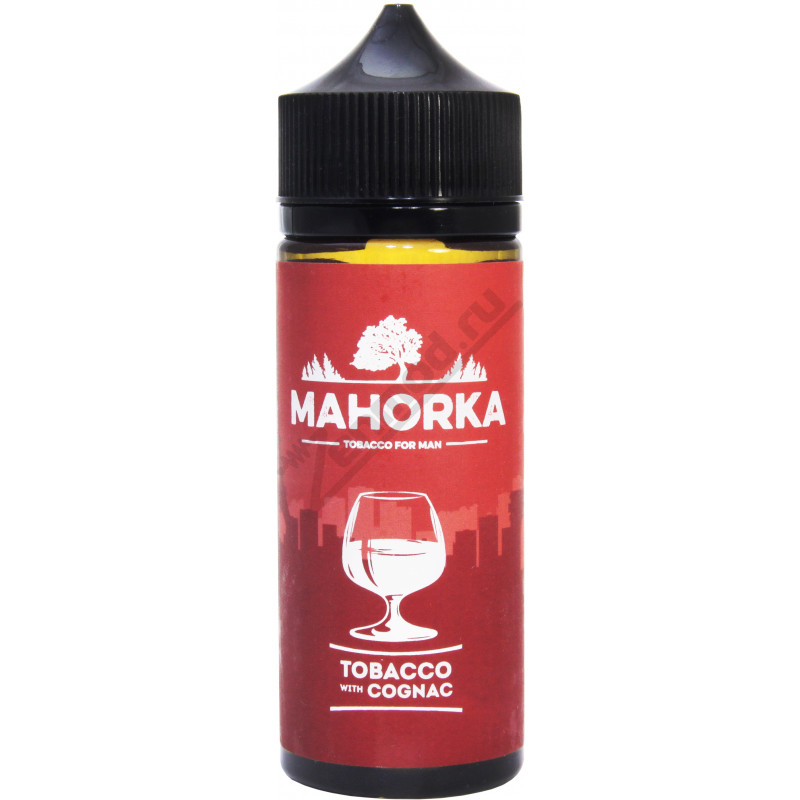 Фото и внешний вид — MAHORKA RED - Tobacco with Cognac 120мл