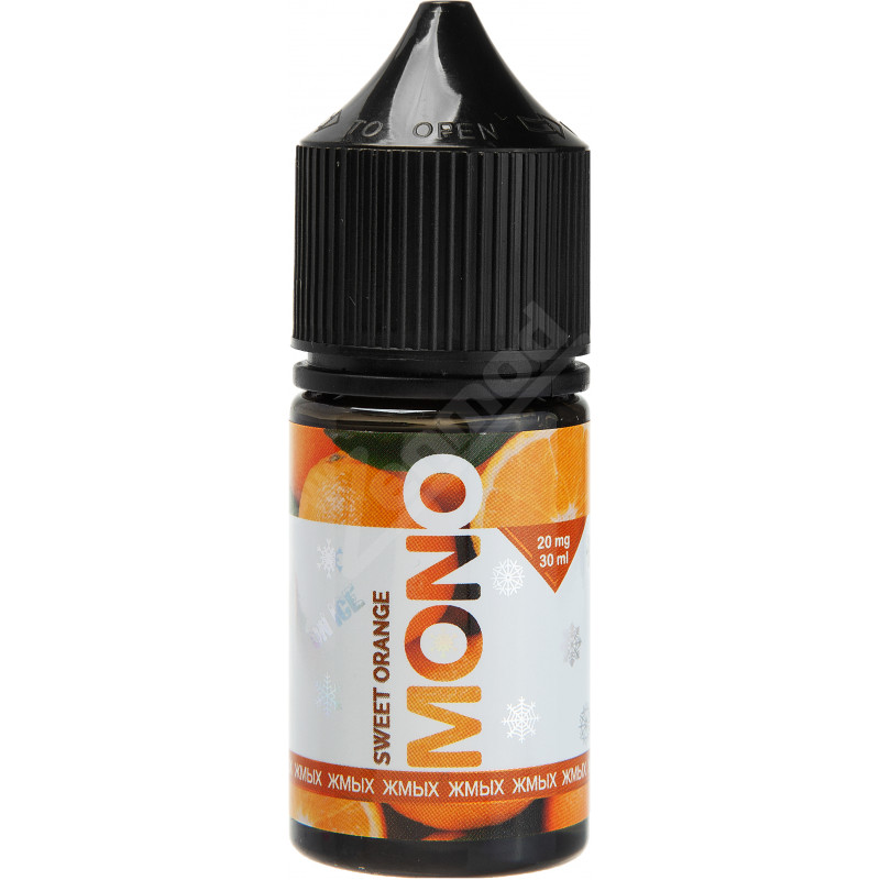 Фото и внешний вид — Mono by Жмых On Ice SALT - Sweet Orange 30мл