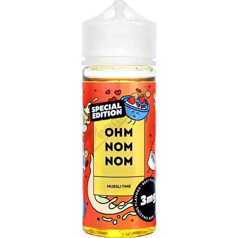 Фото и внешний вид — OHM NOM NOM - MUESLI TIME 120мл