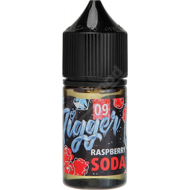 Фото и внешний вид — PANDA'S JIGGER SALT - №9 Raspberry Soda 30мл