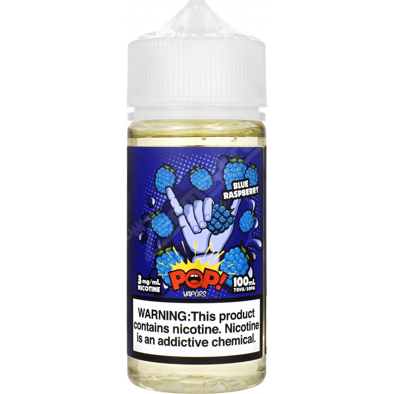 Фото и внешний вид — Pop Vapors - Blue Raspberry Hard Candy 100мл
