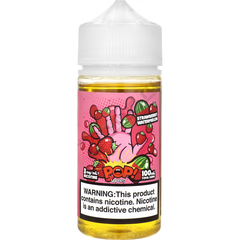 Фото и внешний вид — Pop Vapors - Strawberry Watermelon Hard Candy 100мл