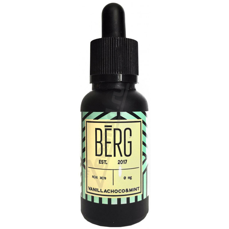 Фото и внешний вид — Berg - Vanillachoco and Mint 30мл