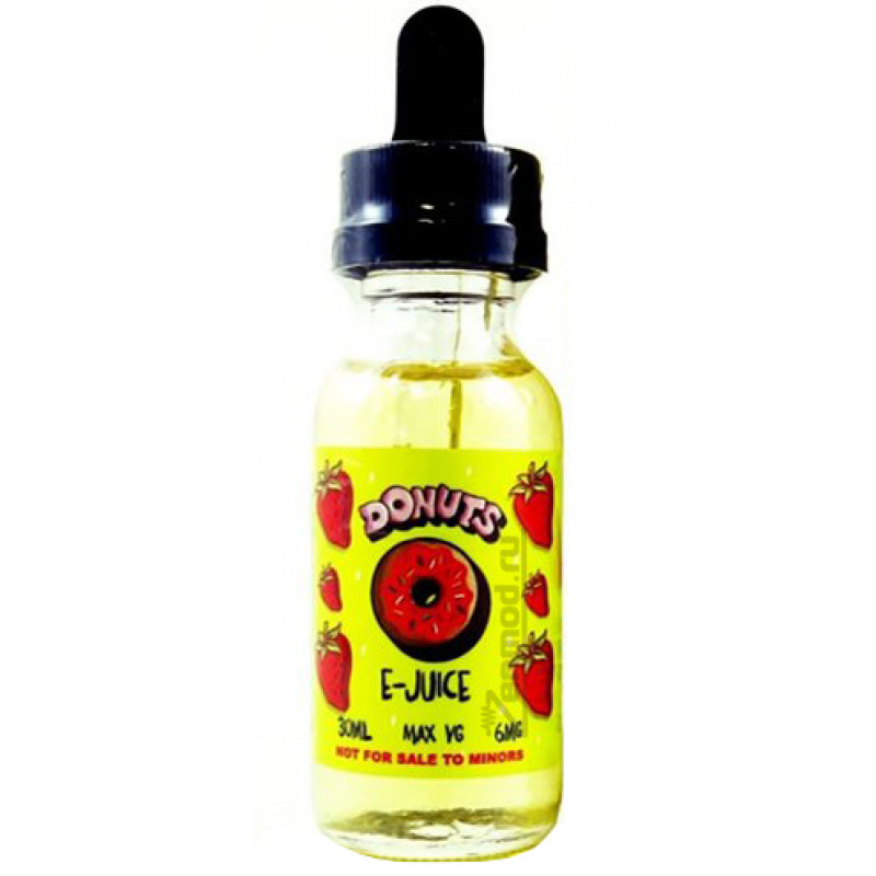 Фото и внешний вид — Marina Vape - Strawberry Donut 30мл