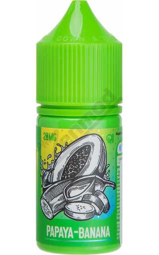 RELL Green SALT - Papaya Banana 30мл