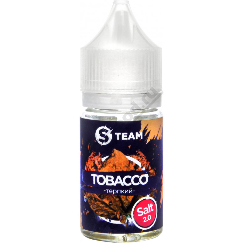Фото и внешний вид — S Team Salt 2.0 - Tobacco Терпкий 30мл