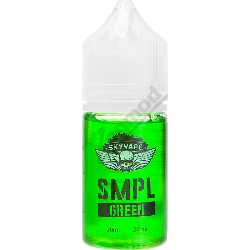 Фото и внешний вид — SMPL SALT - Green 30мл