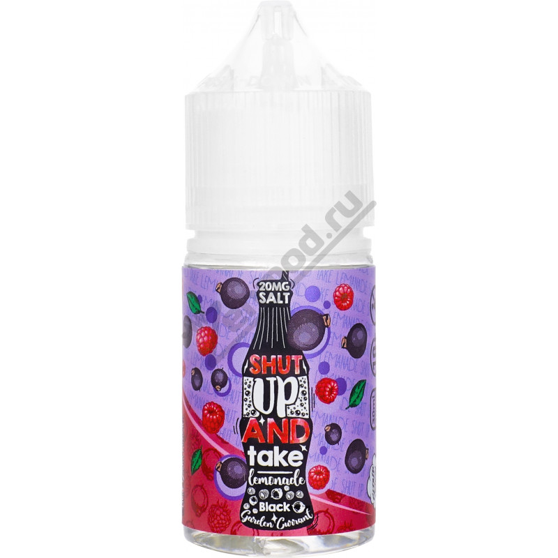 Фото и внешний вид — Shut Up and Take Lemonade SALT - Black Garden Currant 30мл