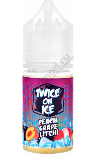 Twice On Ice SALT - Peach Grape Litchi 30мл