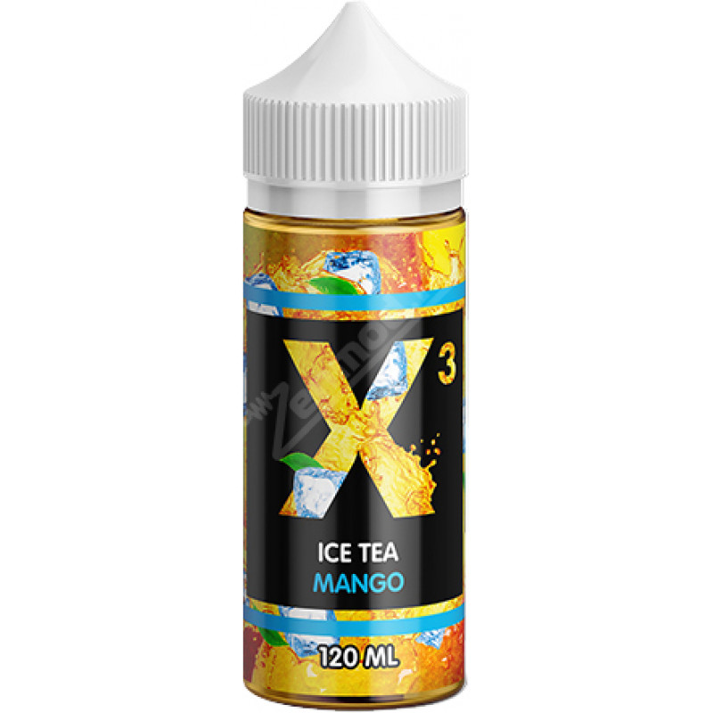 Фото и внешний вид — X-3 Ice Tea - Mango 120мл