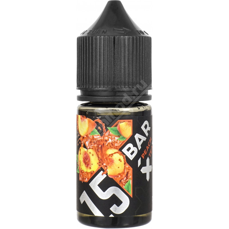 Фото и внешний вид — X-Bar SALT - 15 / Peach Tea 30мл