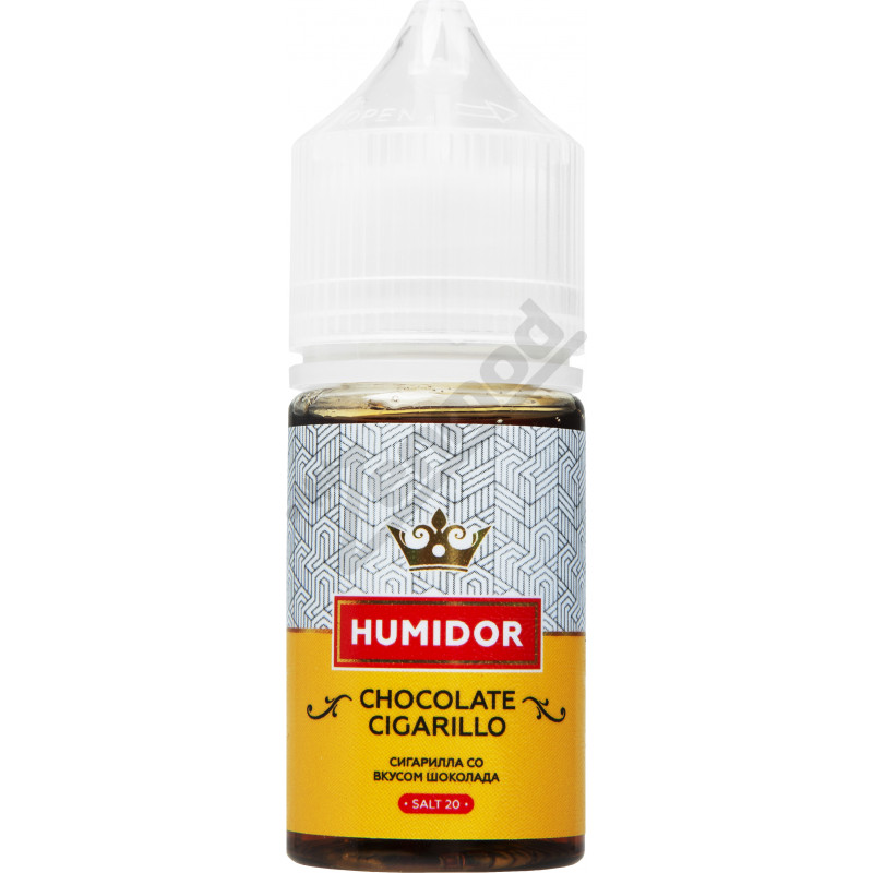 Фото и внешний вид — HUMIDOR SALT - Chocolate Cigarillo 30мл
