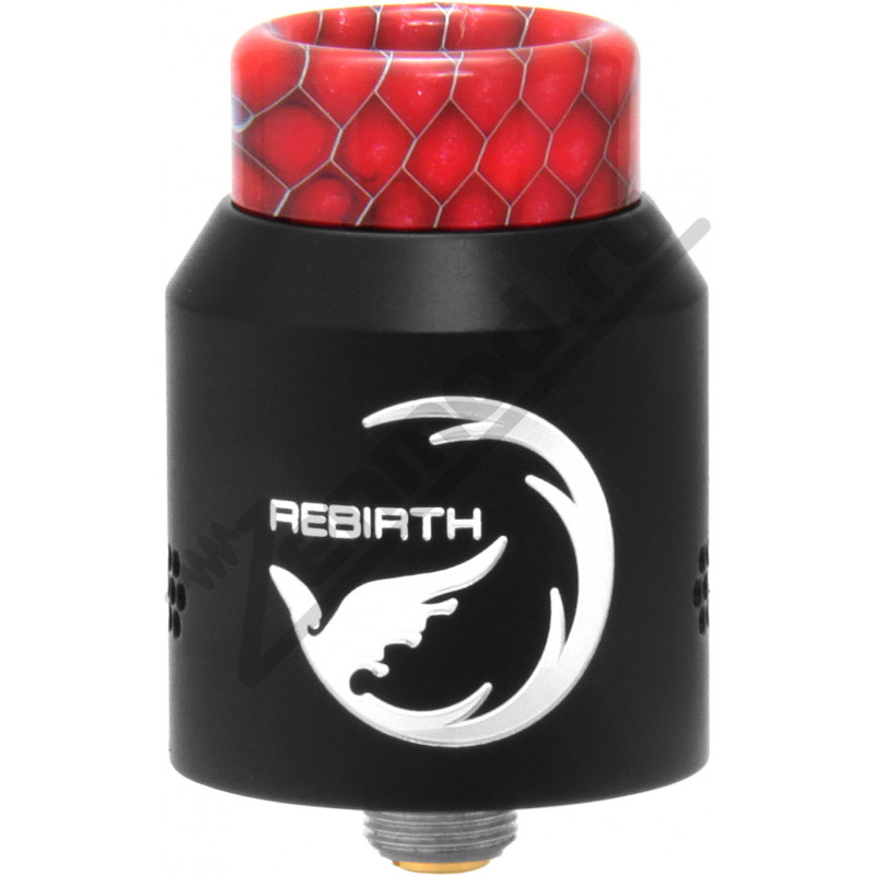 Фото и внешний вид — Hellvape Rebirth RDA Black