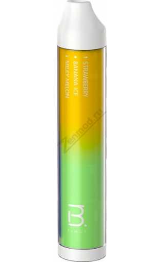 BMOR PI+ - Клубника + Ледяной Банан + Дыня с молоком