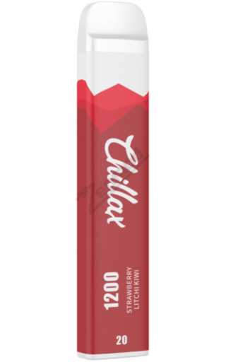 Chillax 1200 - Клубника Личи Киви