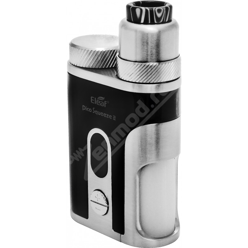 Фото и внешний вид — Eleaf Pico Squeeze 2 + Coral 2 Black, 1x21700 в комплекте