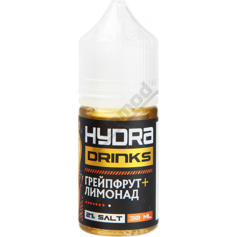 Фото и внешний вид — HYDRA DRINKS SALT - Грейпфрут Лимонад 30мл