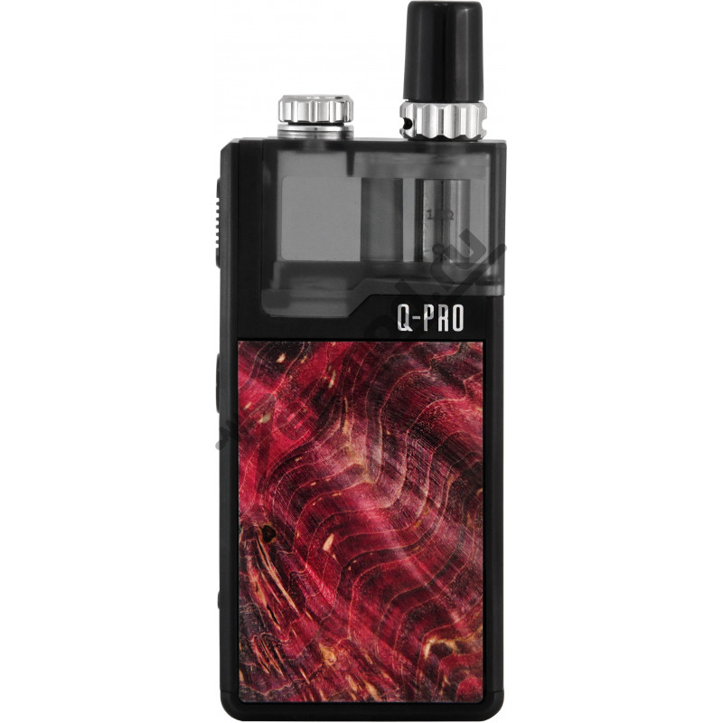 Фото и внешний вид — Lost Vape Q-PRO Red Stabwood