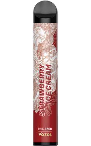 VOZOL BAR 1600 - Strawberry Ice Cream