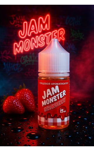 Jam Monster - Тост с Клубничным Джемом 15мл